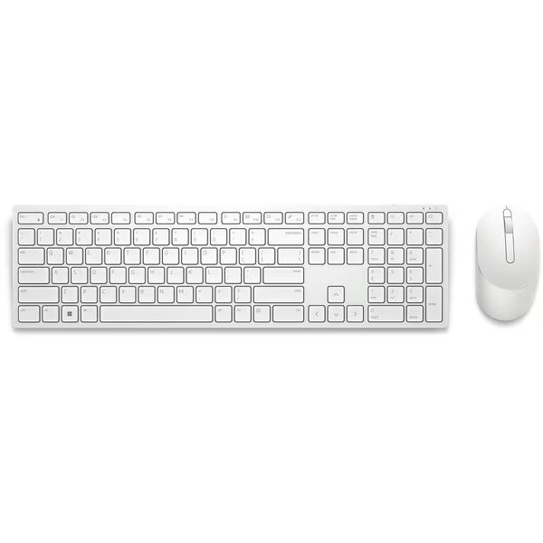Pro KM5221W Keyboard and Mouse in White, Dell, Mfr#: KM5221W-WH-US